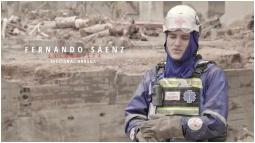 El emotivo mensaje de la Cruz Roja venezolana para destacar laor de los voluntarios en la tragedia de Las Tejerías