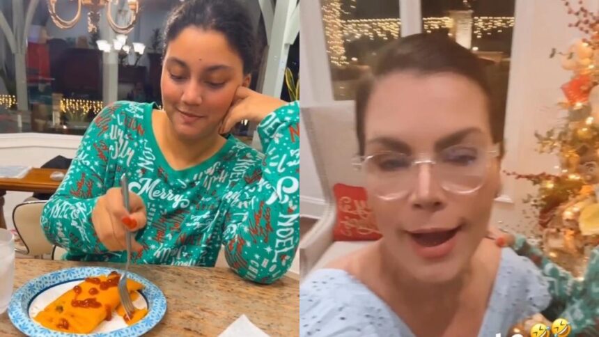 EN VIDEO | Así defendió Olga Tañón la manera en que su hija come hallacas tras ser criticada en redes