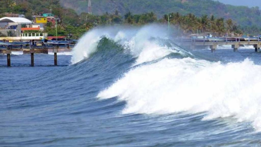 Inameh pronosticó "fuertes marejadas" en algunas playas del país durante este 23Mar