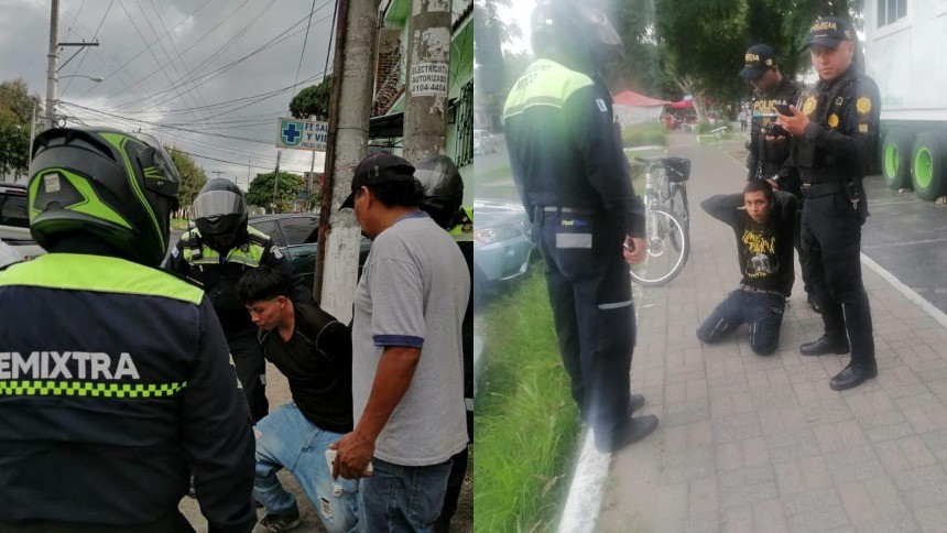 EN FOTOS: Lanzaron artefactos explosivos contra dos centros electorales en Guatemala