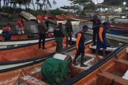 Hallan cerca de Puerto Cabello a cuatro pescadores que habían sido reportados como desaparecidos