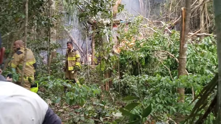 TRAGEDIA EN BRASIL: Avioneta se estrella en medio de la amazonía, las 12 personas que iban a bordo murieron