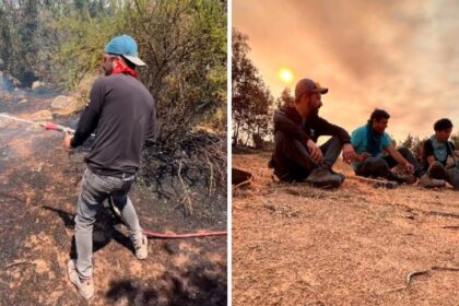 Venezolano se hace viral tras combatir los incendios forestales en Chile: "Agradecido con este país que nos ha brindado tanto"