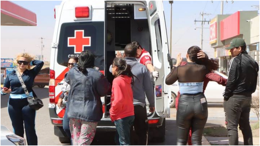 Un joven, de origen venezolano cayó de un tren en México y semanas después fue que pidió ayuda a emergencias.