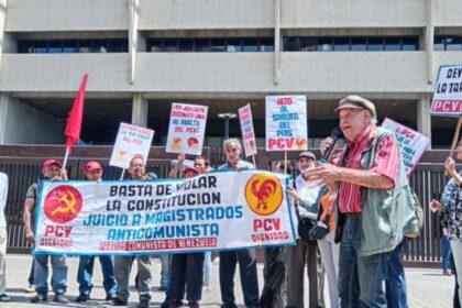 Ala del PCV solicita antejuicio de mérito contra cinco magistrados del TSJ