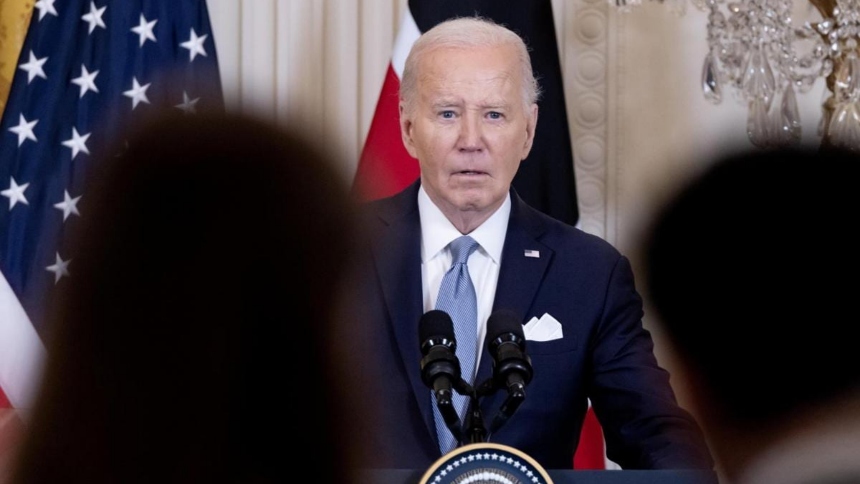 El jurado designado en el juicio contra el expresidente de EEUU Donald Trump lo declaró culpable este jueves la reacción de Joe Biden