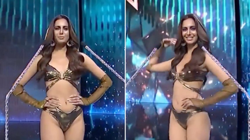 VIDEO: Modelo pakistani encendió el debate tras modelar en bikini y sin hiyab