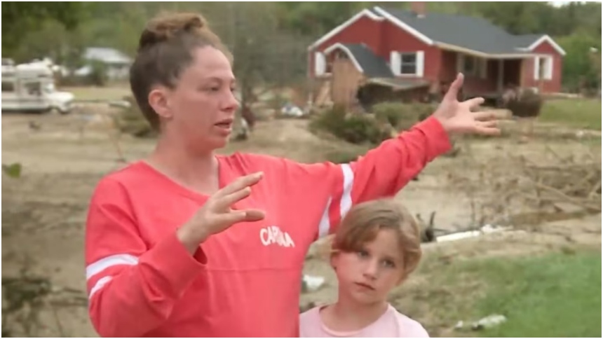 En medio del caos y la destrucción provocados por el huracán Helene, una historia de milagro y supervivencia ha emergido en Estados Unidos. Una mujer embarazada y su perro lograron sobrevivir flotando en un colchón durante ocho horas, desafiando las implacables fuerzas de la naturaleza. 