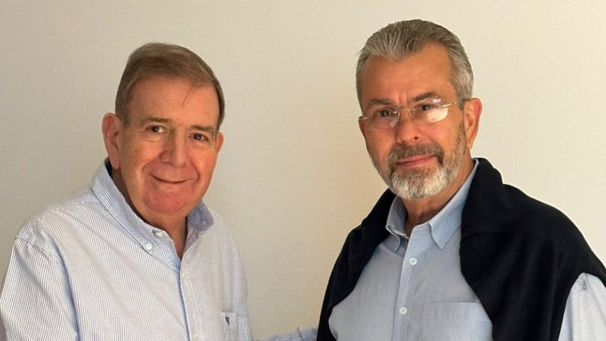 Edmundo González se reunió con el rector Juan Carlos Delpino en España, de esto hablaron