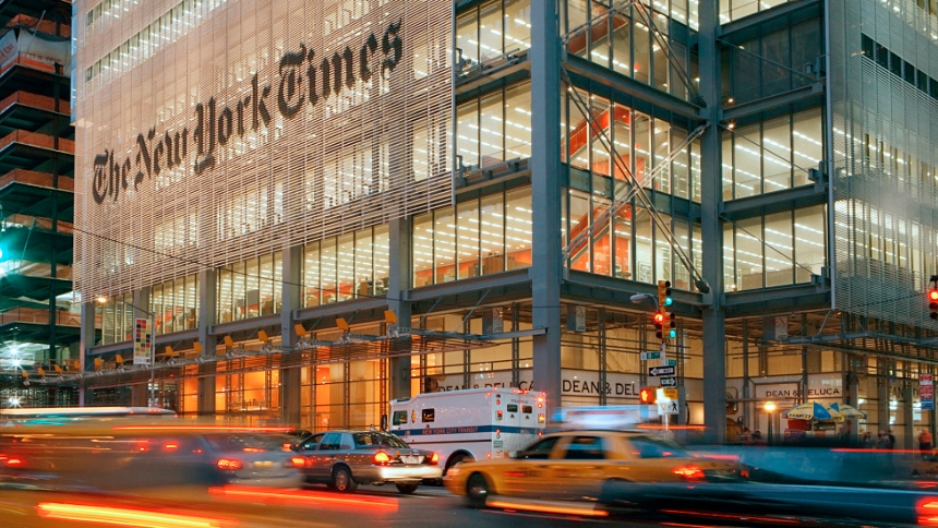 El sindicato de técnicos de The New York Times (NYT) anunció este lunes, 4 de noviembre, que se van a huelga por "prácticas laborales injustas".  