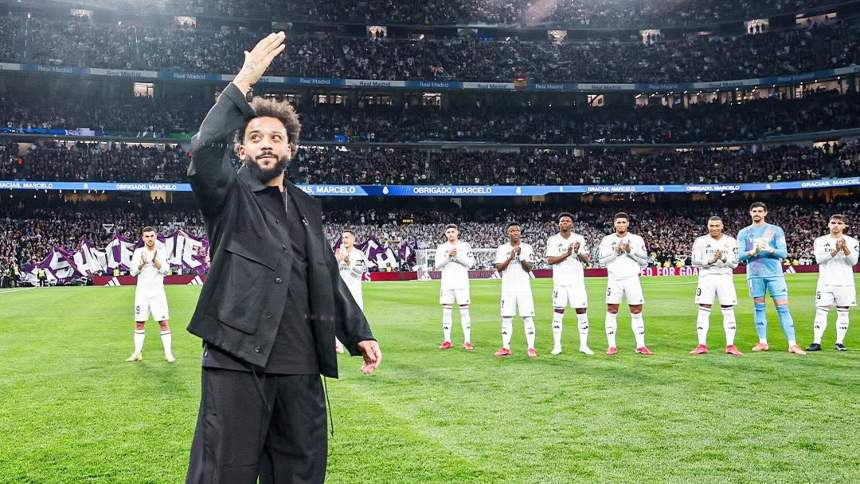 Real Madrid mantiene el liderato a pesar de empatar con el Atlético tras homenajear a Marcelo