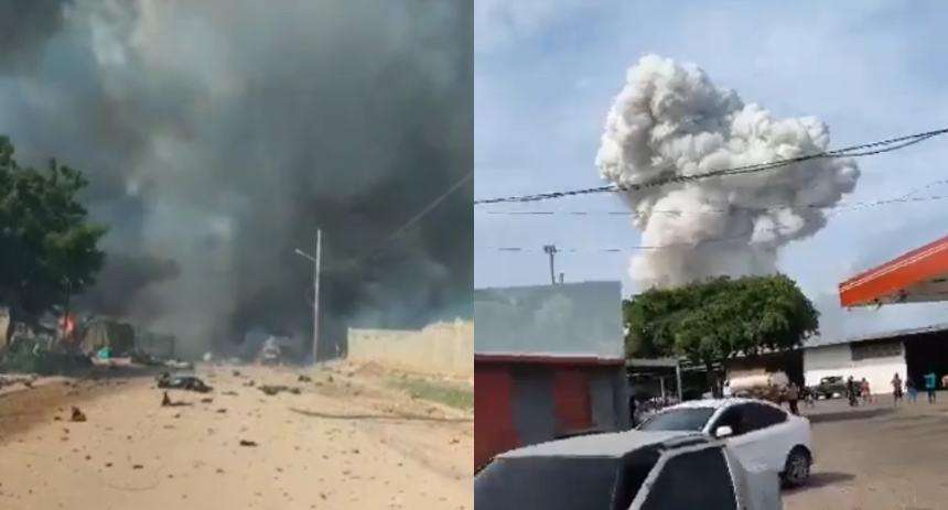 explosión