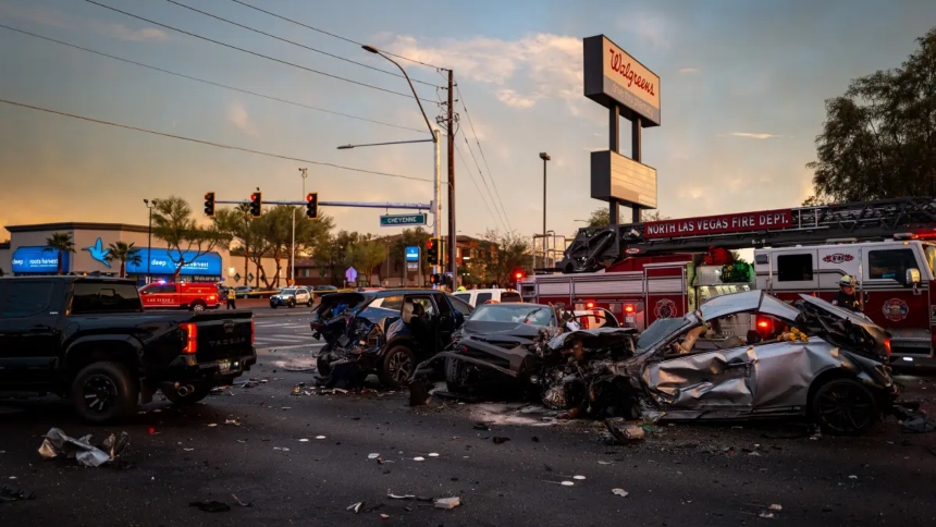 Un joven adolescente hispano de 19 años en Nevada (EEUU) enfrenta cargos de asesinato tras un accidente de tránsito múltiple en Las Vegas que, según las autoridades, fue provocado de manera intencional y dejó como víctimas fatales a su novia embarazada y otra persona. 