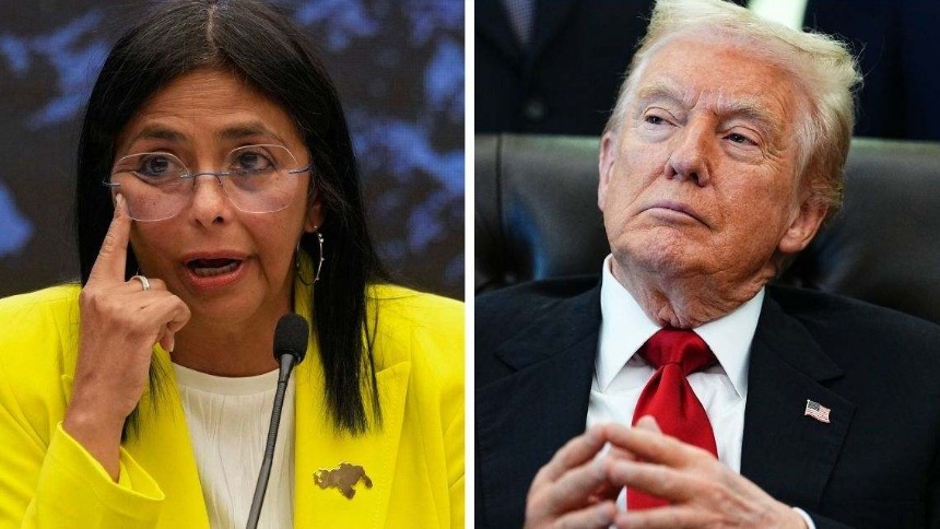 Gobierno de Delcy Rodríguez reaccionó a lo que dijo Trump sobre el envío de petróleo venezolano a Cuba