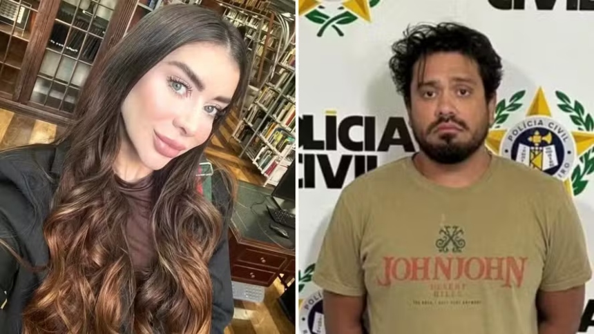 Una modelo brasileña, identificada por las autoridades como Ana Luiza Mateus, de 29 años, murió tras caer de un piso 13 en Río de Janeiro (Brasil), por el suceso arrestaron a su novio, pero horas después apareció muerto en su celda.  