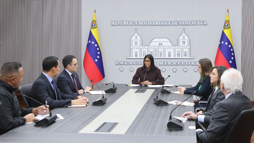 Delcy Rodríguez pide plan para optimizar activos y fortalecer producción en el país